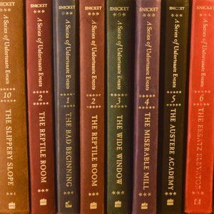 A Series of Unfortunate Events Hardcover Books - Lemony Snicket  Choose From List - Price Per Book