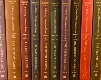 A Series of Unfortunate Events Hardcover Books - Lemony Snicket  Choose From List - Price Per Book