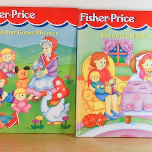 Fisher Price Lot of 2 Books - Modern publishing - Vintage 1998