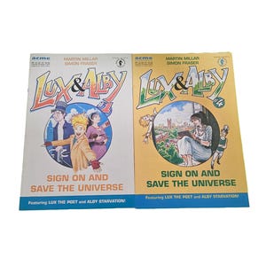 Lux & Alby Comics Lot of 2 | Dark Horse Comics | Vintage 1993
