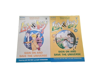Lux & Alby Comics Lot of 2 | Dark Horse Comics | Vintage 1993