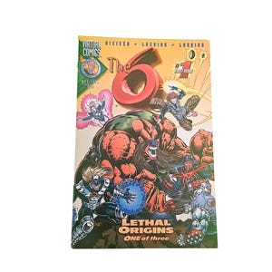 The 6 Comic #1 Erste Ausgabe | Virtuelle Comics | Jahrgang 1996