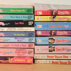 Sweet Valley High - Vintage Paperback Novels - Choose From List