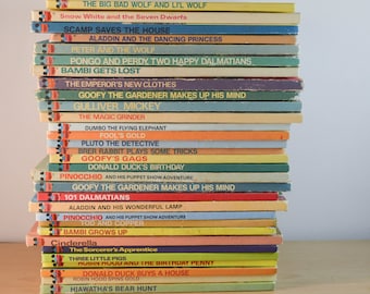 Disney Wonderful World of Reading - Choose From List - Children Hardcover Books - Vintage 1970's - 1980's