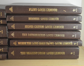 The LOUIS L'AMOUR Collection - Leatherette Hardcover Books - Pick your title