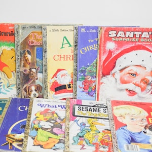 Little Golden Books Lot of 10 - Vintage
