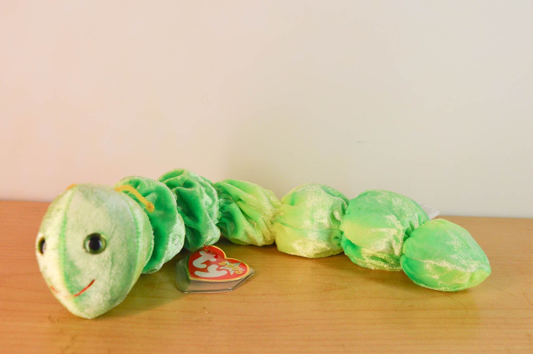 TY Beanie Baby Squirmy The Worm Vintage Goede staat