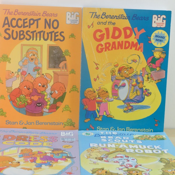 The Berenstain Bears  - Chapter Books Choose From List - Vintage 1990's