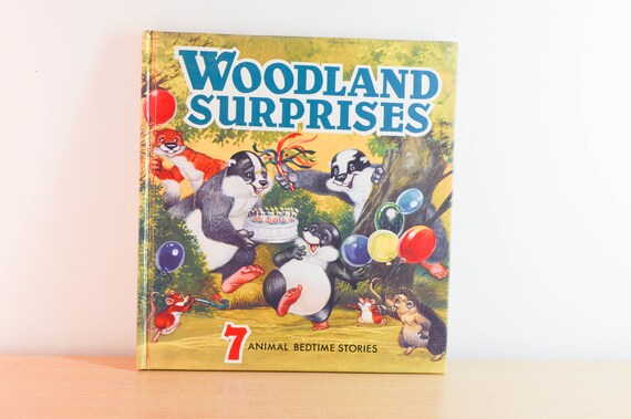 Woodland Surprises 7 Animal Bedtime Stories Children's - Etsy