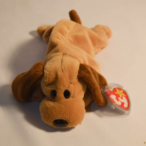 TY Beanie Baby / Bones The Dog  / Vintage / Great condition / Regular size / Teenie size