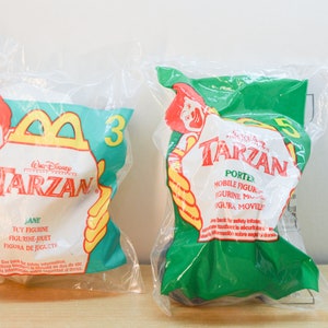 Tarzan McDonald&#39;s Toys Walt Disney - Vintage 1999