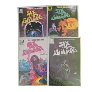 Six From Siruis Lot of 4 | #1-4 | Epic Comics | Vintage 1984