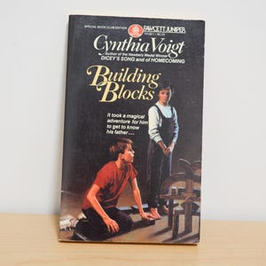 Building Blocks by Cynthia Voigt – 1984 Vintage Children’s Book – Classic Young Adult