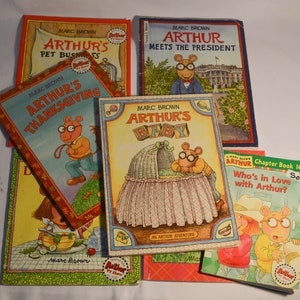 Arthur Vintage Books / Arthur Erdferkel Kinderbücher / Auswahl von Liste