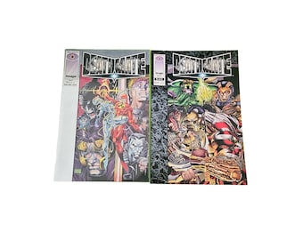 Death Mate Comics Lot of #1 and Prologue | Valiant Comics | Vintage 1993