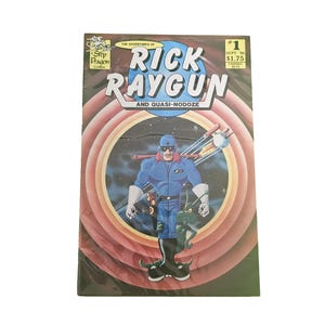 Rick Raygun Comic Book #1 |  Stop Dragon Comics | Vintage 1986