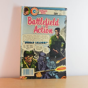 Battlefield Action Comic Book - #67 - Vintage 1981 - Charlton Comics Group