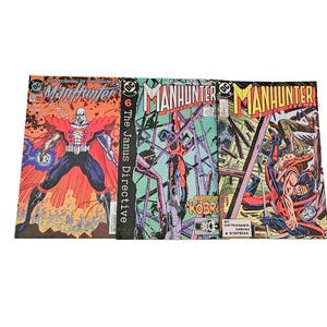 Manjäger Comics Lot von 3 | #0,#6,#15 | DC Comics | Jahrgang 1989-94