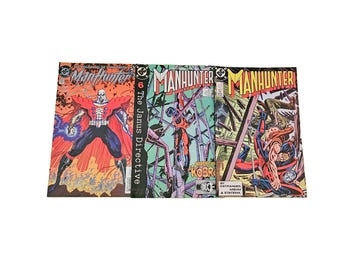 Manhunter Comics Lot of 3 | #0,#6,#15 | DC Comics | Vintage 1989-94