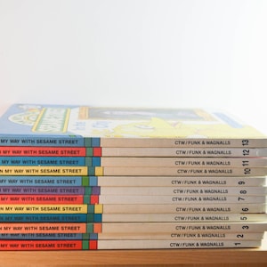 On My Way With Sesame Street - Choose From List - Vintage 1989