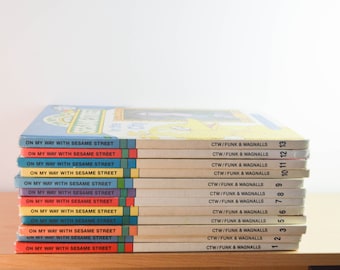 On My Way With Sesame Street - Choose From List - Vintage 1989