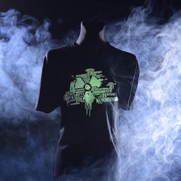 Glow-in-the-dark T-shirt CHERNOBYL