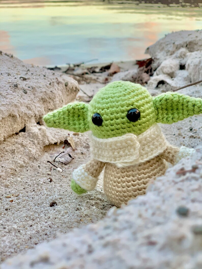 Baby Yoda grogu Crochet Pattern - Etsy