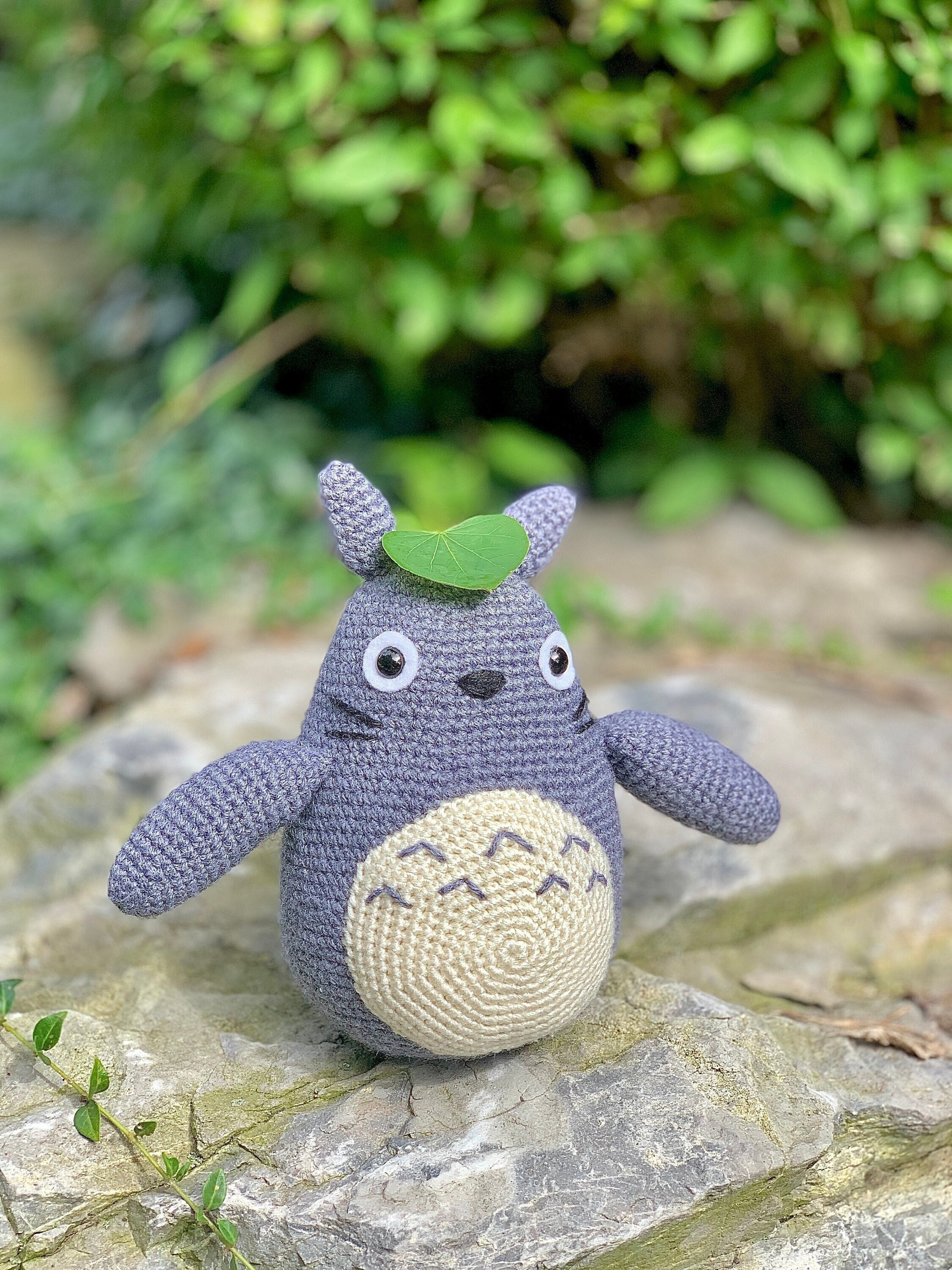 30 Totoro Crochet Patterns for Amigurumi, Gifts, and Home Decor 14 11-Inch My Neighbor Totoro Pattern
