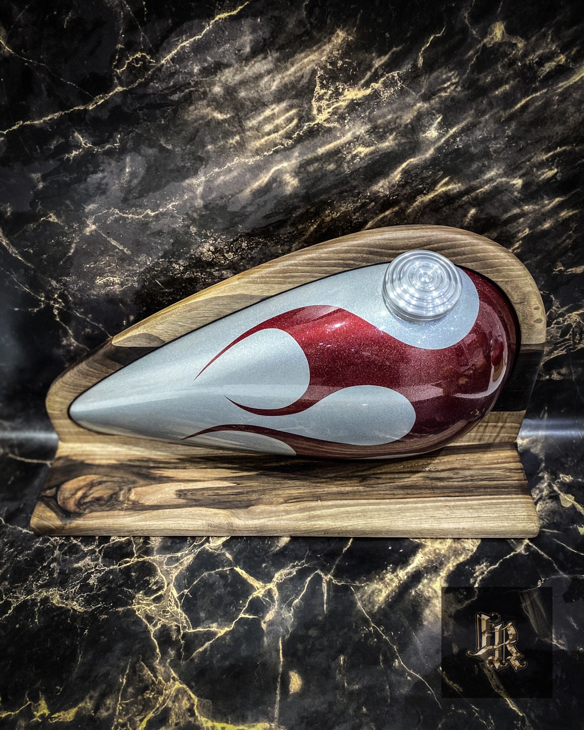 SOLD 26 GAS TANK / Harley Gas Tank Urn / Biker Cremation Urns