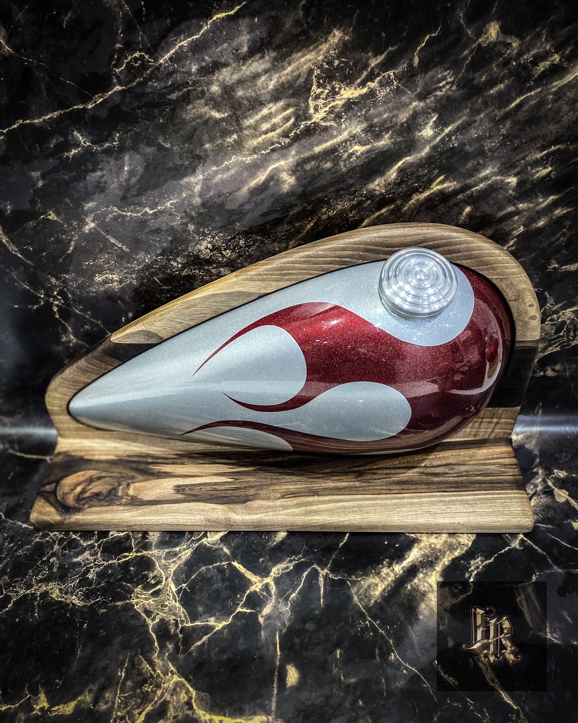 SOLD 26 GAS TANK / Harley Gas Tank Urn / Biker Cremation Urns