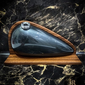 SOLD! 43† GAS TANK Gray | Harley Davidson Urn | Motorcycle Urn | Motorcycle Urn For Ashes ĺ Bikers Urn | Harley Urn | Gas Tank Urn