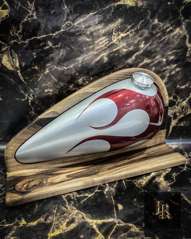 SOLD 26 GAS TANK / Harley Gas Tank Urn / Biker Cremation Urns