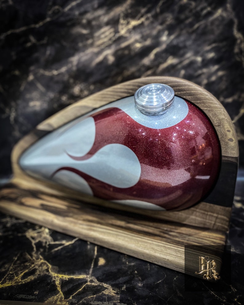 SOLD 26 GAS TANK / Harley Gas Tank Urn / Biker Cremation Urns