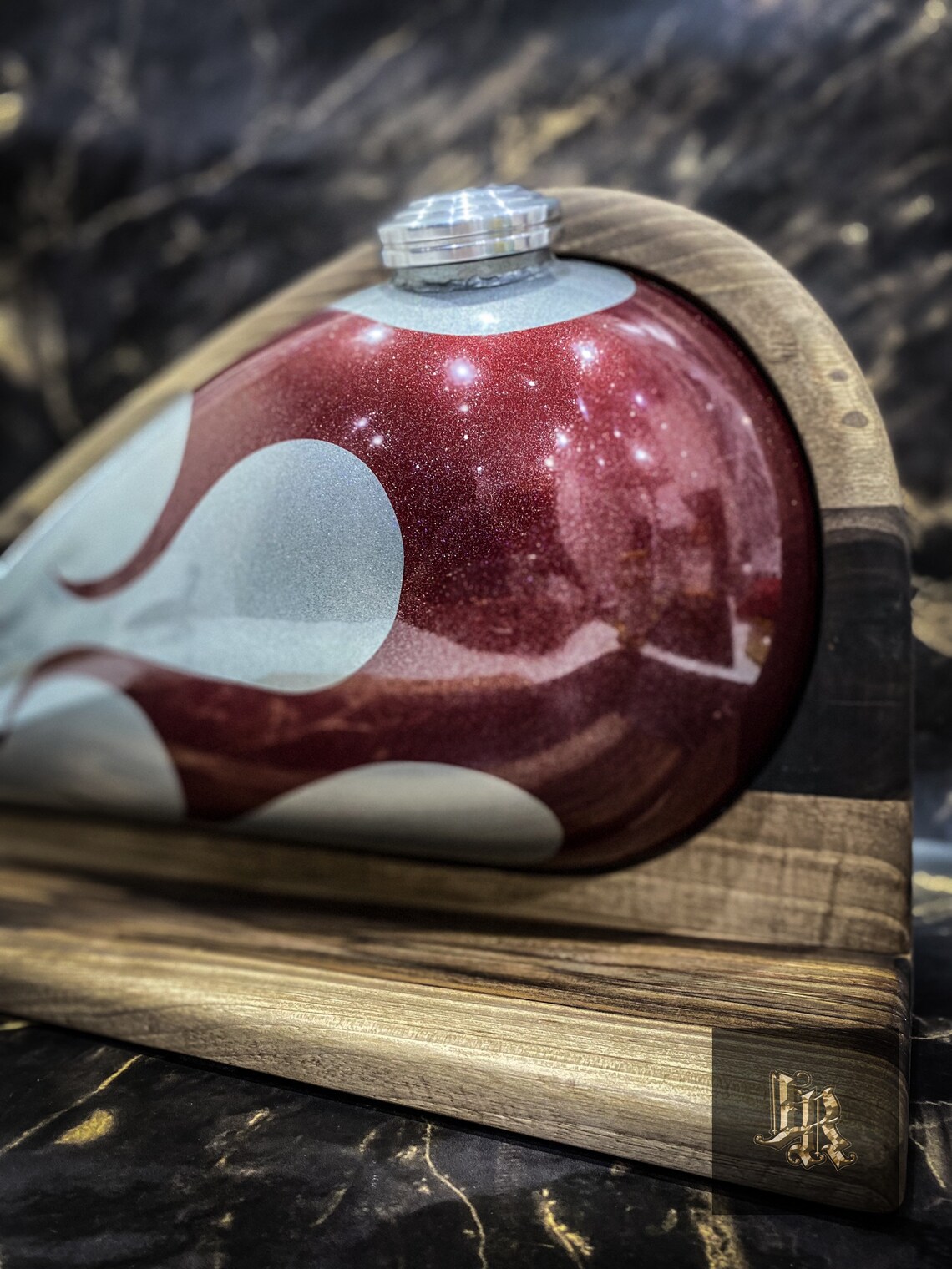 SOLD 26 GAS TANK / Harley Gas Tank Urn / Biker Cremation Urns