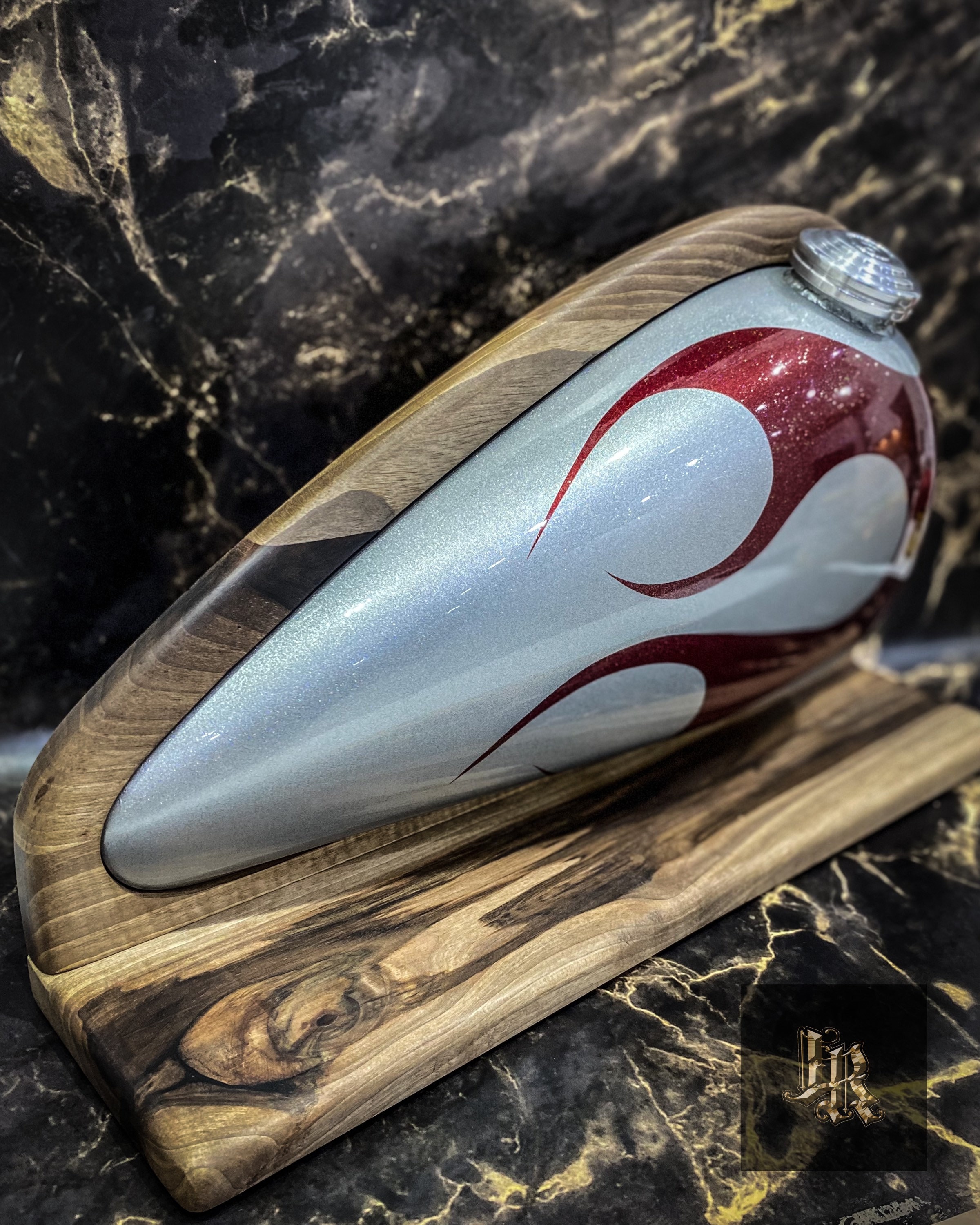 SOLD 26 GAS TANK / Harley Gas Tank Urn / Biker Cremation Urns