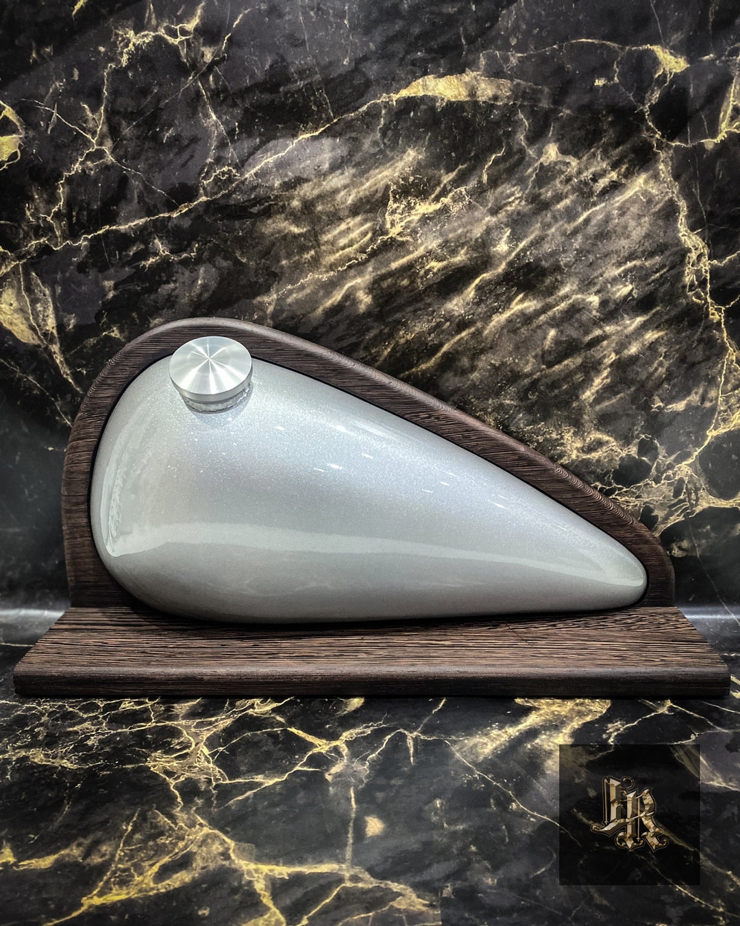 SOLD 12 GAS TANK Wenge Harley Davidson Urn Motorcycle Urn Motorcycle