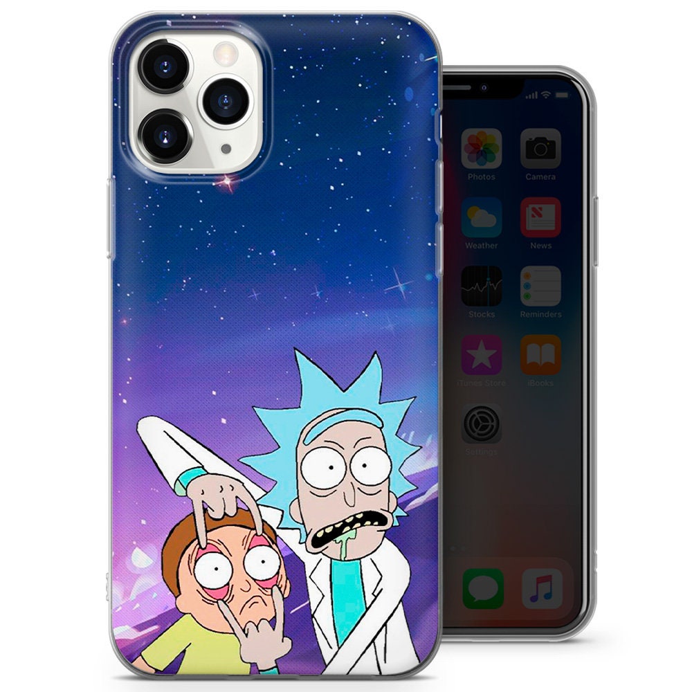 Rick and Morty Phone Case Rick and Morty Art Phone Cover for | Etsy