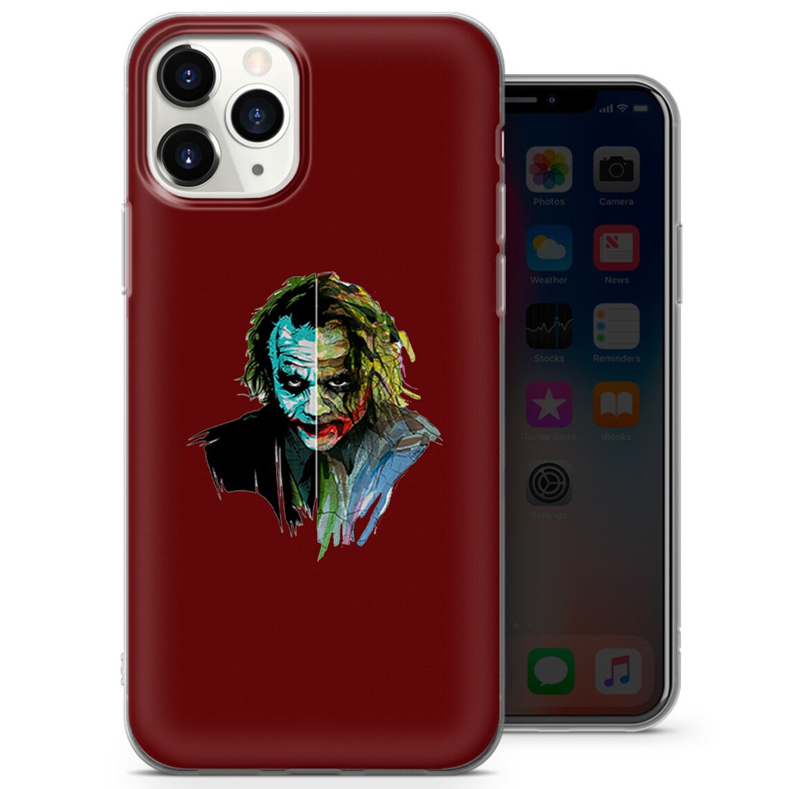 Joker Phone Case for iPhone 7 8 XS XR 11 12 Pro Max 12 Etsy
