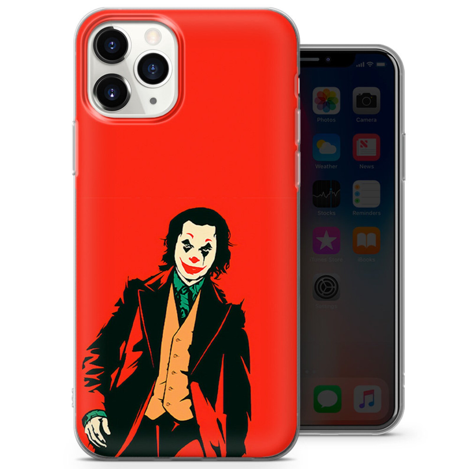 Joker Phone Case for iPhone 7 8 XS XR 11 12 Pro Max 12 | Etsy