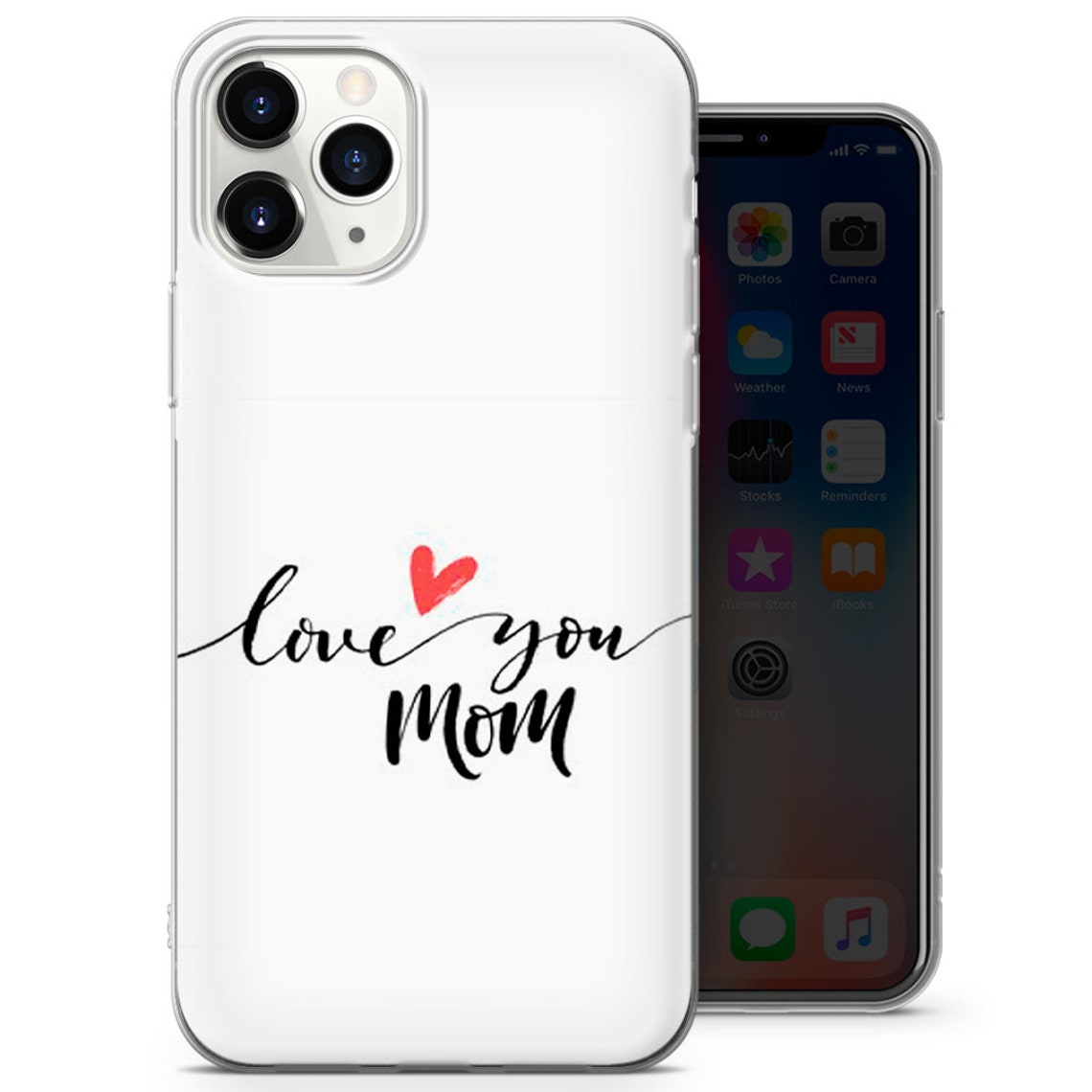 Mother's Day Phone Case Love Mom Phone Cover for 7 8 Etsy