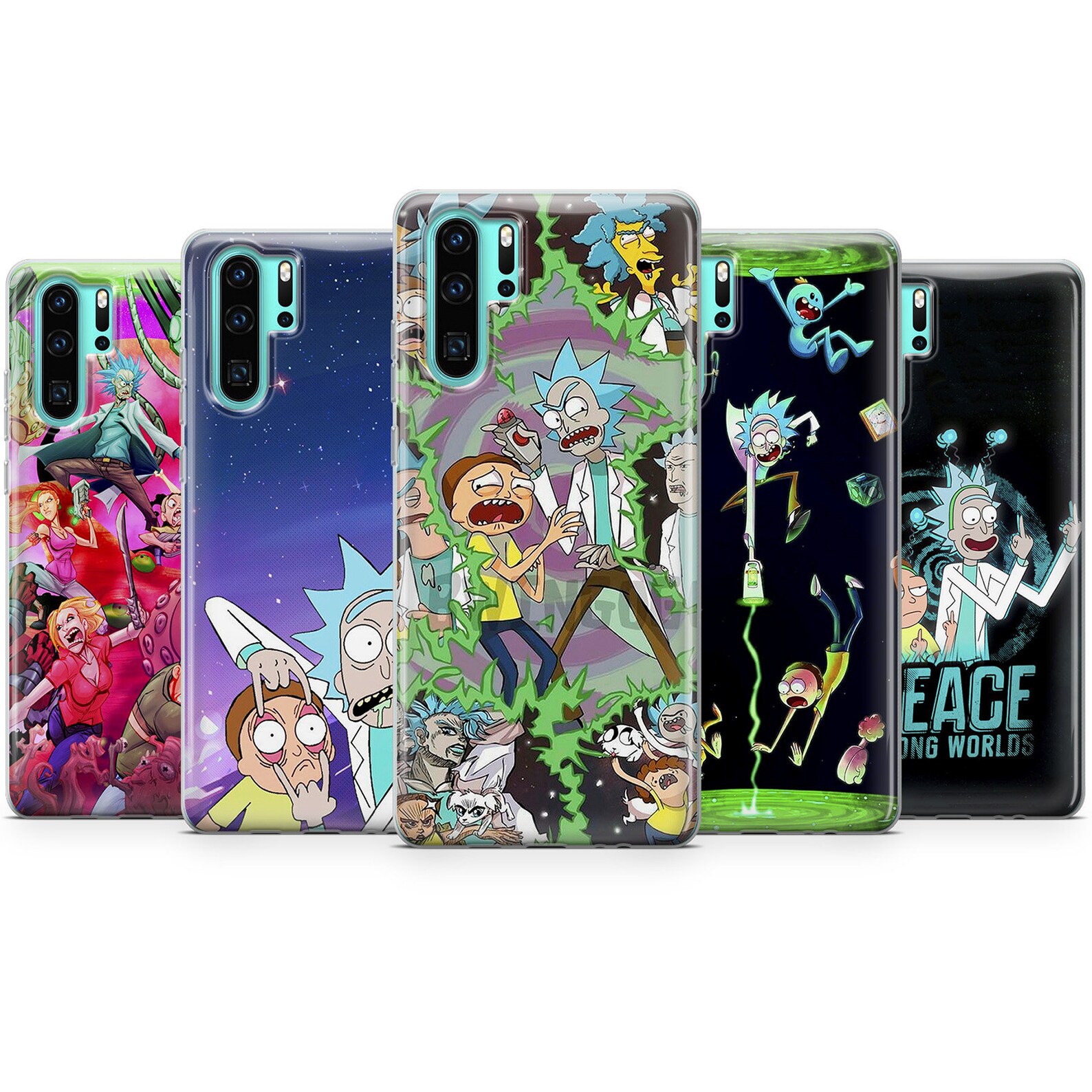 Rick and Morty Phone Case Rick and Morty Art Phone Cover for Etsy