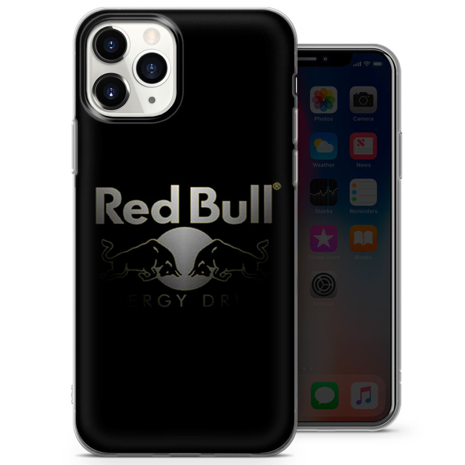 Red Bull Phone Case Red Bull Logo Phone Cover fits for iPhone Etsy