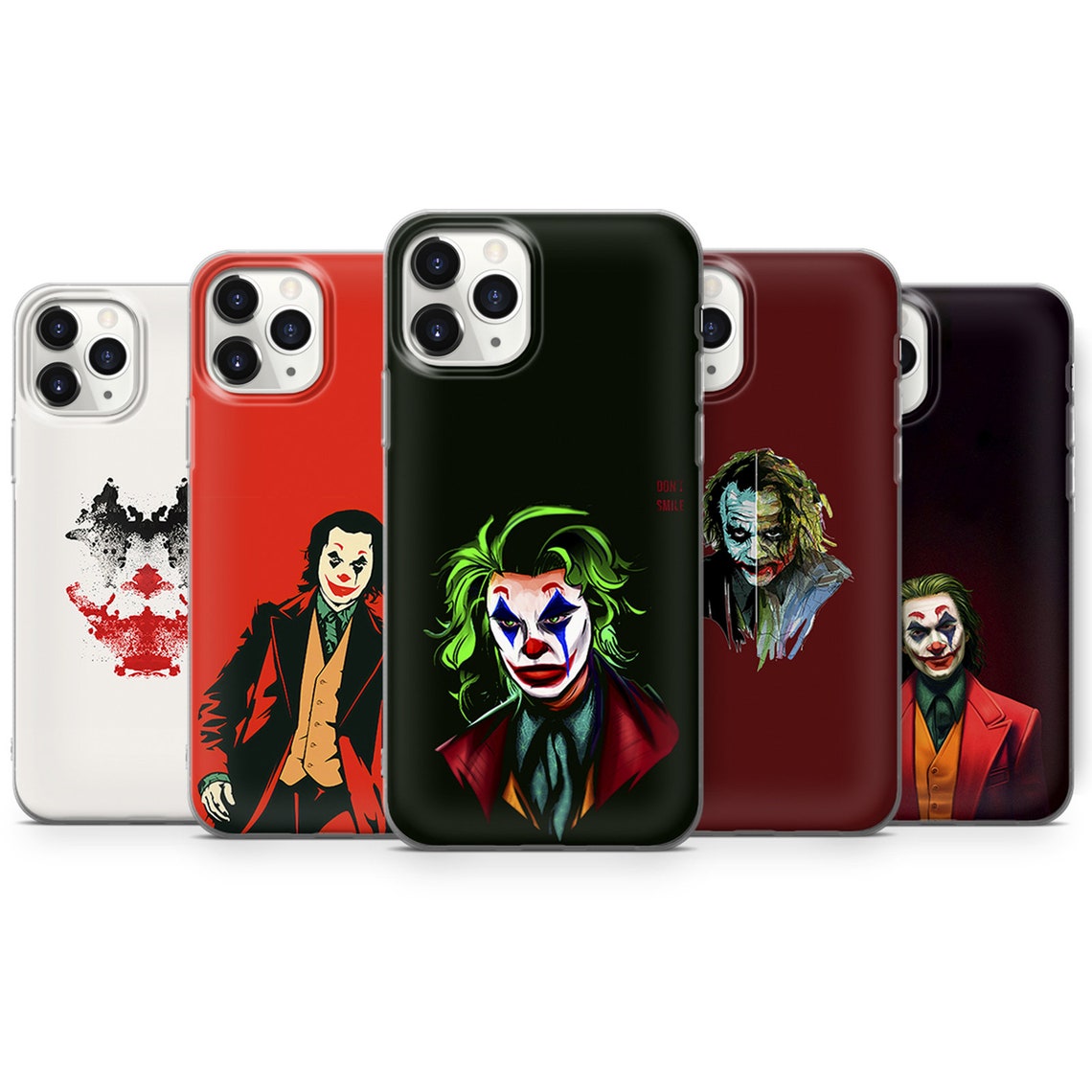 Joker Phone Case for iPhone 7 8 XS XR 11 12 Pro Max 12 Etsy