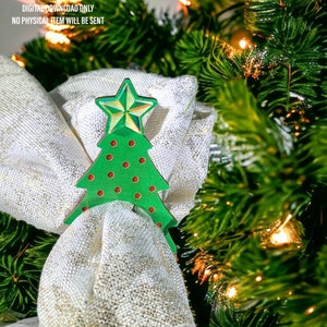 Weihnachtsbaum Serviettenhalter SVG