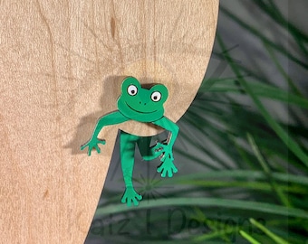 Two Piece Frog Dangles SVG