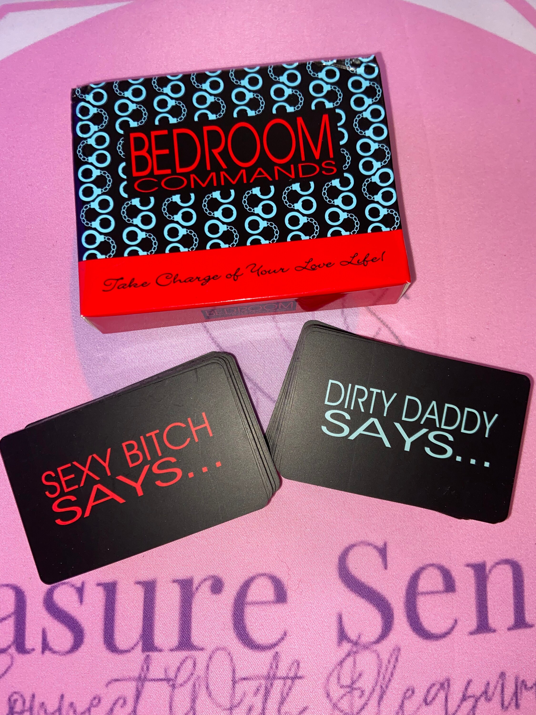 Adult Bedroom Command Card Game Etsy