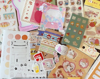 Paquete de bolsas misteriosas de papelería kawaii