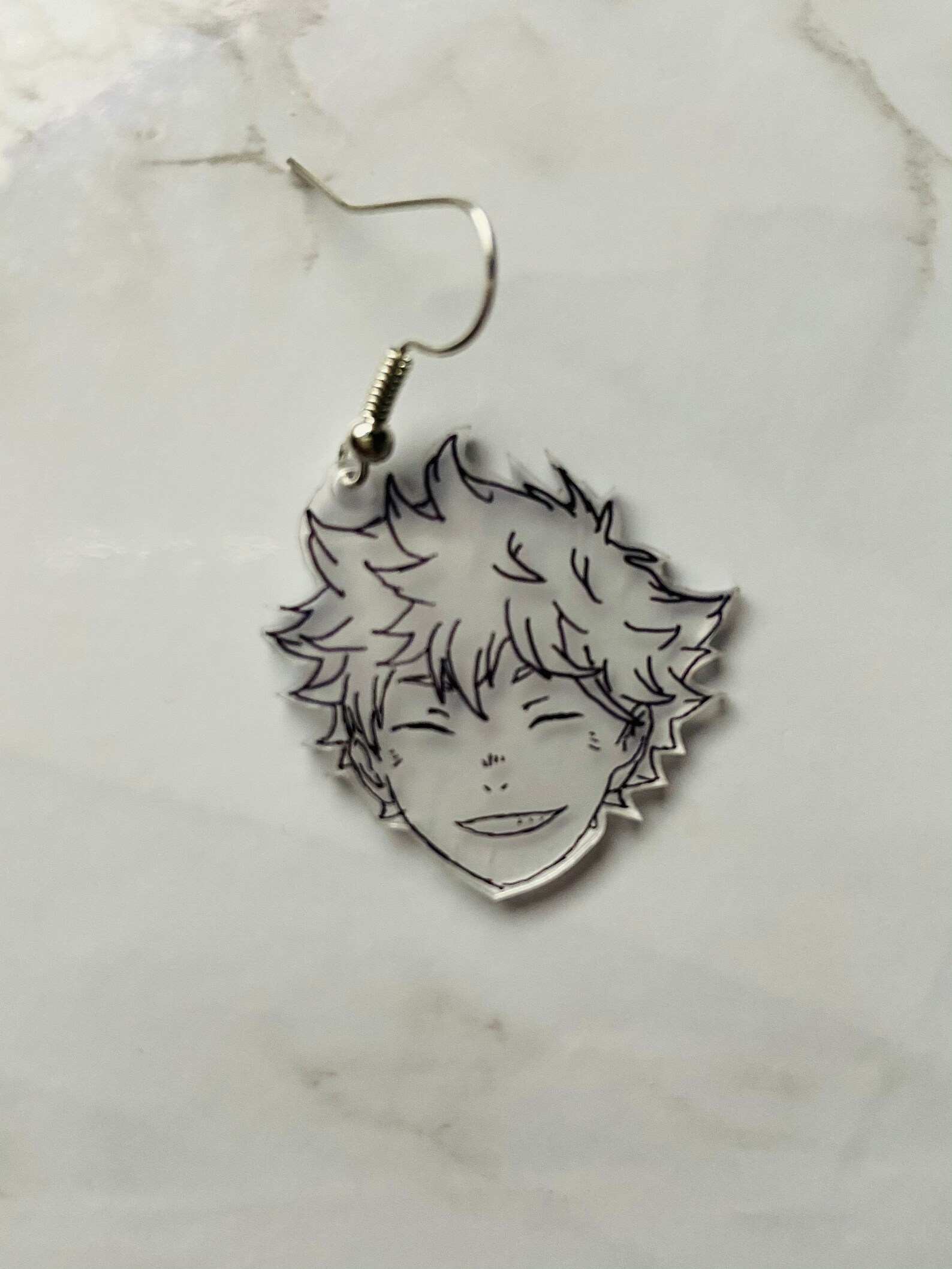 Haikyuu Hinata Dangle Earrings Etsy