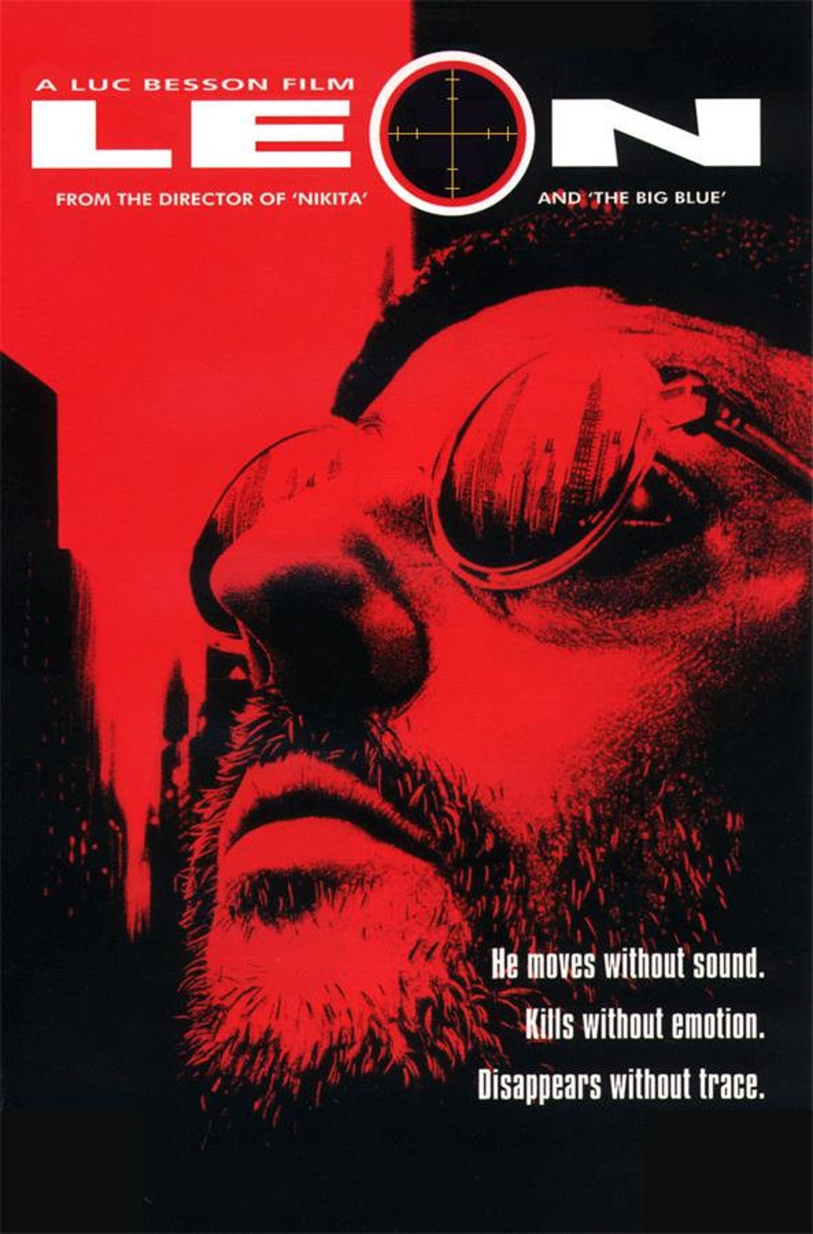 Jean Reno Leon The Professional 1994 Movie Art Decor Silk Etsy