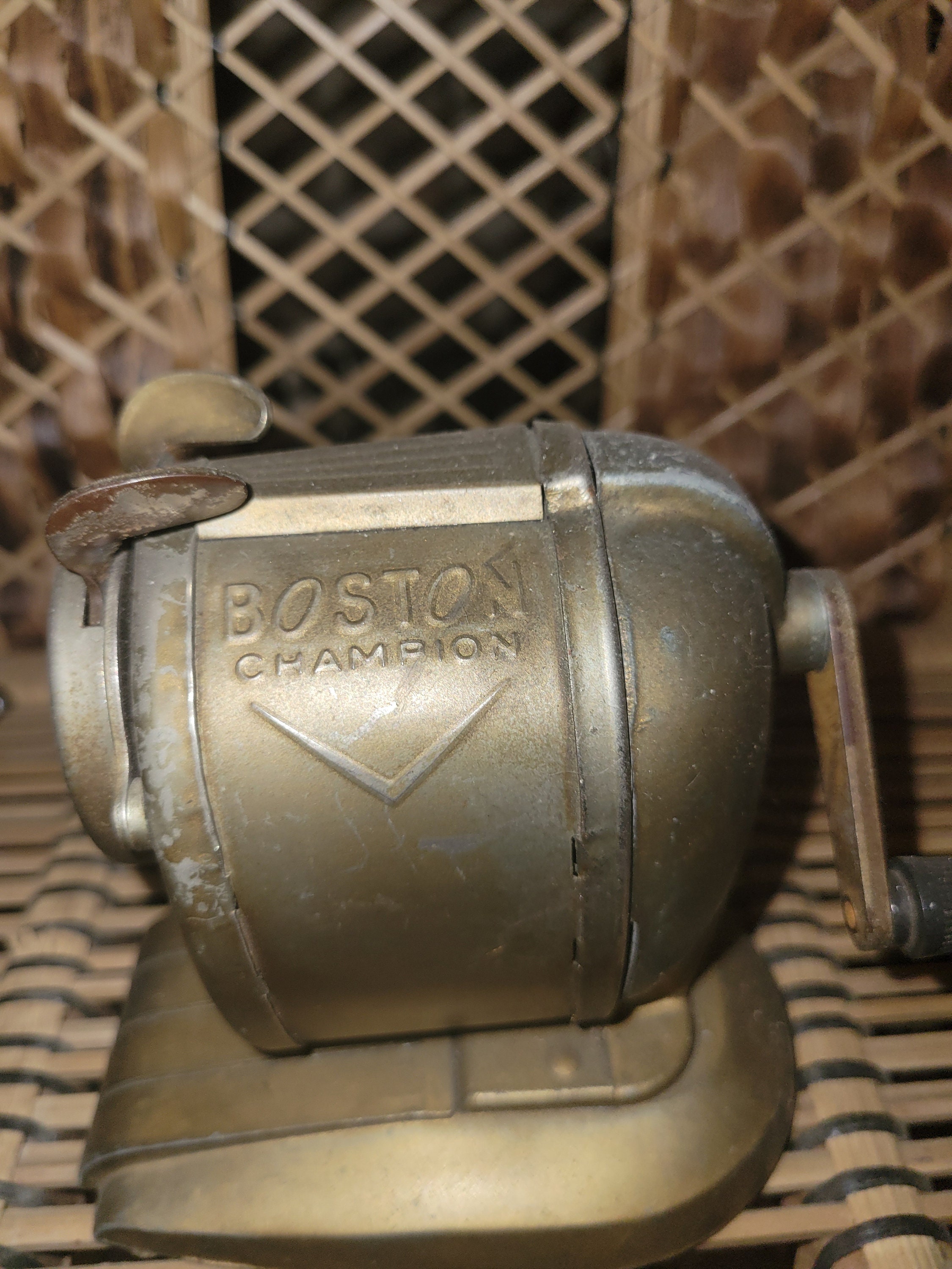 Vintage Boston Champion Desktop Pencil Sharpener - Etsy